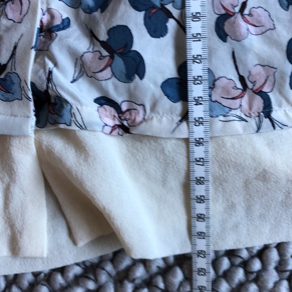 TORY BURCH Floral Silk Blouse - Picture 8 of 11